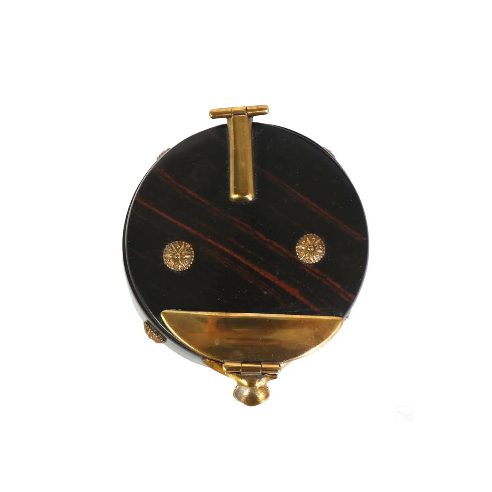 19th Century Victorian Horn & Coromandel Snuff Box