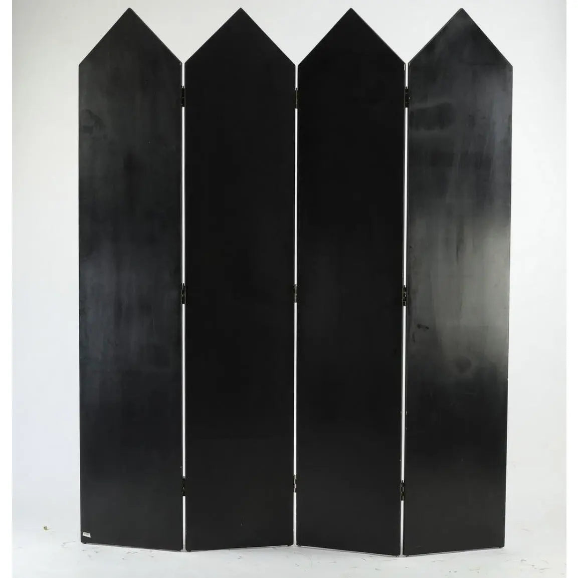 Contemporary Wood 4 Panel Screen