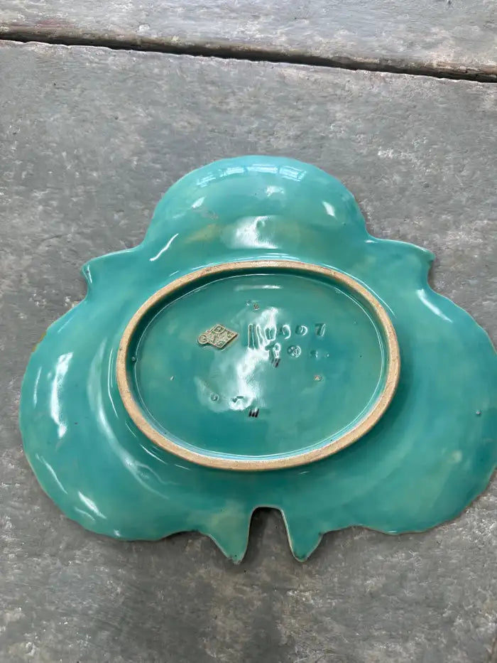 19th Century Majolica Minton Fish Plate Oyster Plate