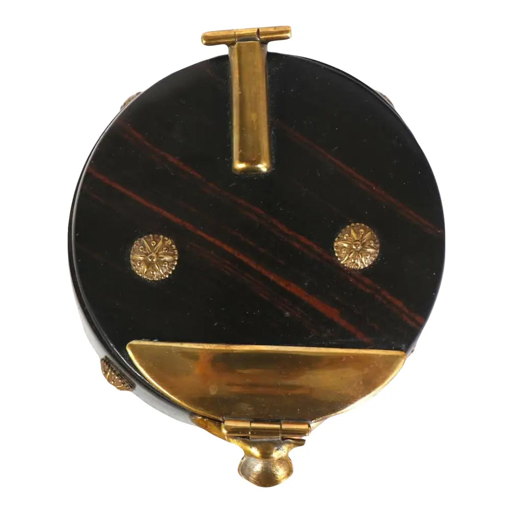 19th Century Victorian Horn & Coromandel Snuff Box